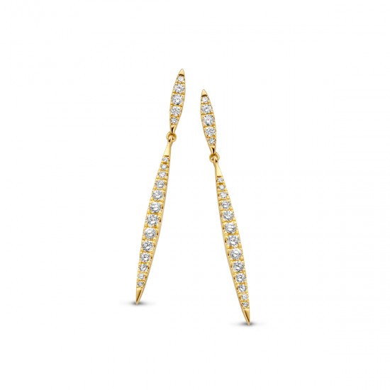 Oorbellen 18 karaat - 113955