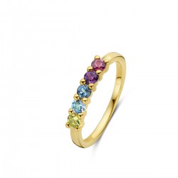 Ring 18 karaat met edelstenen - 117120