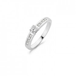 Ring Blush met zirconium stenen. - 112200