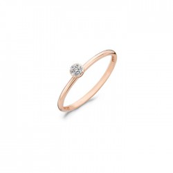 Ring Blush met zirconium stenen. - 112721