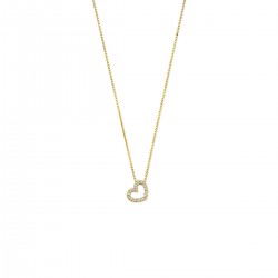 Hanger 14kt. met Lab grown diamant voor 0.08ct. - 120154