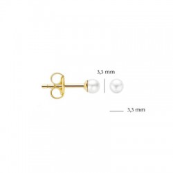 Oorbellen Blush met parel - 115064