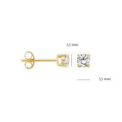 Oorbellen Blush met zirconium stenen - 116546
