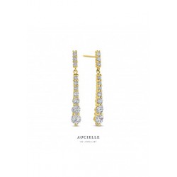 Oorbellen Aucielle met zirconiumstenen - 120698