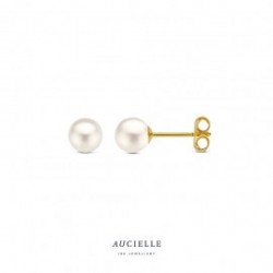 oorbellen Aucielle parel 7mm - 120708