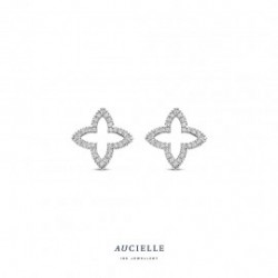 Aucielle oorstekers ster D 0.090ct - 120238