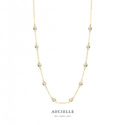 Ketting Aucielle met zirconium 45cm - 120065