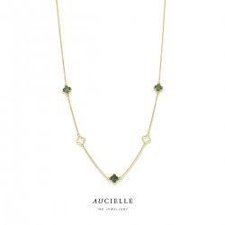 Halsketting Aucielle met malachiet - 118637