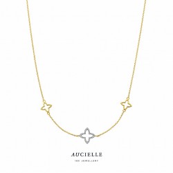 Halsketting Aucielle 45cm ster D0.55ct - 120072