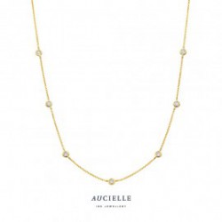 Aucielle ketting LGD 0.455ct 39+2+2cm - 120210