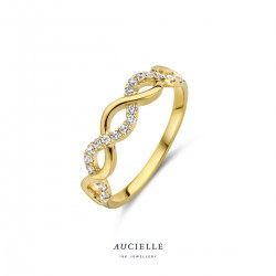 Ring Aucielle met zirconium infinity - 120074