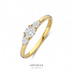 Aucielle ring round and pear LGD 0.50ct - 120167