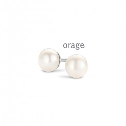 Oorbellen Orage zoetwaterparel 7mm - 119956