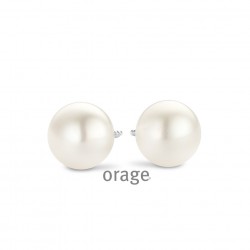 Oorbellen Orage zoetwaterparel 8mm - 119957