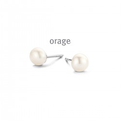 Oorbellen Orage zoetwaterparel 8mm - 119957