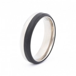 Gemini 6 mm titanium- en koolstofring - 117064