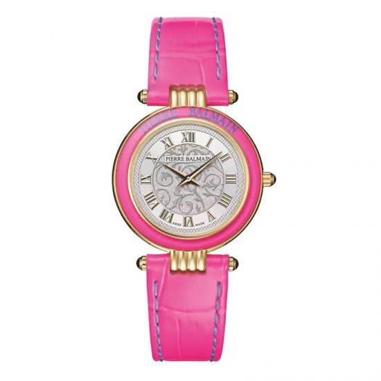 Balmain pink leather - 120923