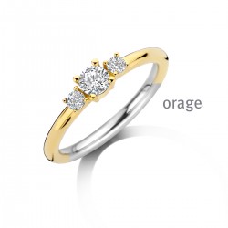 Orage Ring bicolor - 120479