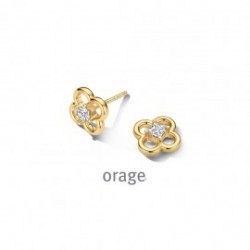 Orage oorbellen - 120836