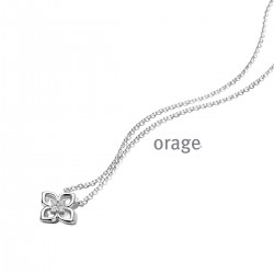 Hanger Orage met lab grown diamant van 0.16ct. - 121400