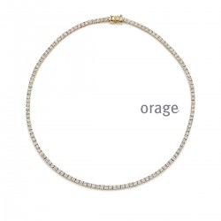 Orage ketting riviere verguld - 121546