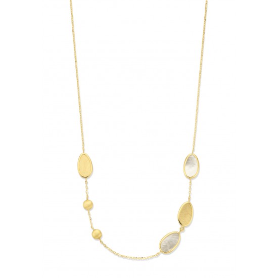 Halsketting 18 karaat met parelmoer femme Adorée - 117254