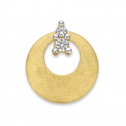 Hanger 18 karaat met zirconium - 118004