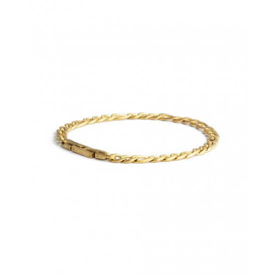 5mm Figaro armband met goudkleurige afwerking - 119723