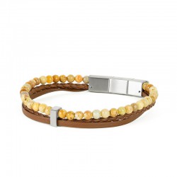 Gemini armband terra beige - 120191