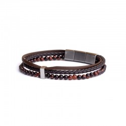 Gemini armband terra brown - 121011